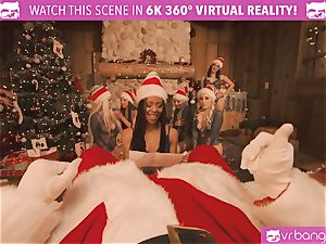 VRBangers Christams lovemaking With Eight spectacular Elves