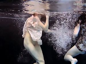 2 dolls swim and get nude mind-blowing