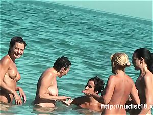 nude beach hidden cam film spectacular rump women naturist beach
